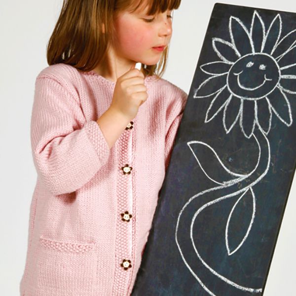 Knitting Lovely Cover-Up For Little Girls