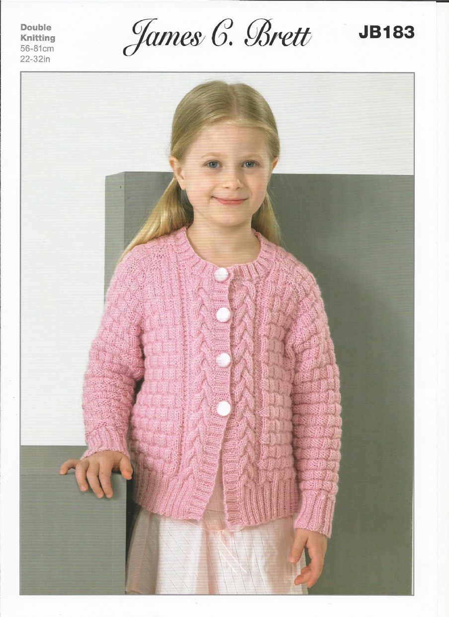 Knitting Lovely Cover-Up For Little Girls